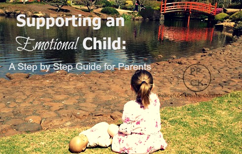 Supporting an Emotional Child: A Step by Step Guide for Parents ~ Peaceful Parents, Confident kids